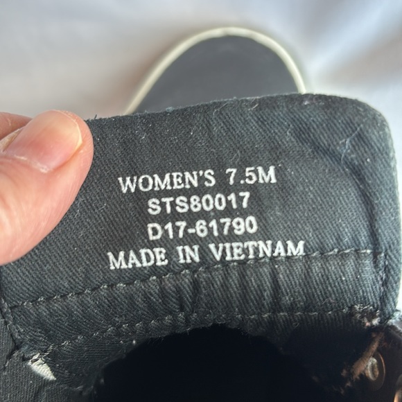 Sperry Top-Sider Rave Verge High Top Black Canvas, Women's Size 7.5 - Picture 8 of 9